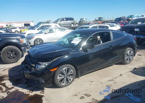 2017 Honda Civic Ex-L from USA, damaged, VIN 2HGFC3B71HH351697